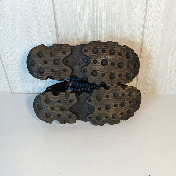 Timberland PRO Women's Powertrain Alloy-Toe Work Shoes Black Blue EUC SZ 8W - Picture 9 of 11